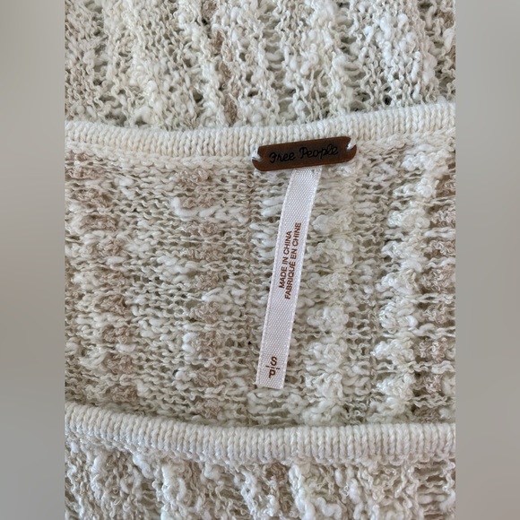 NWOT Free People Ivory Top - Picture 11 of 11